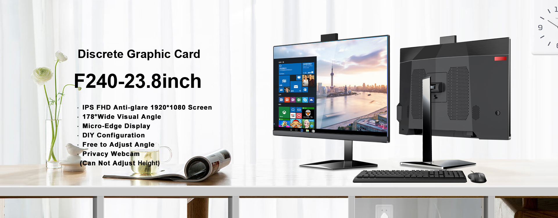 23.8 Inch All In One PC Style A