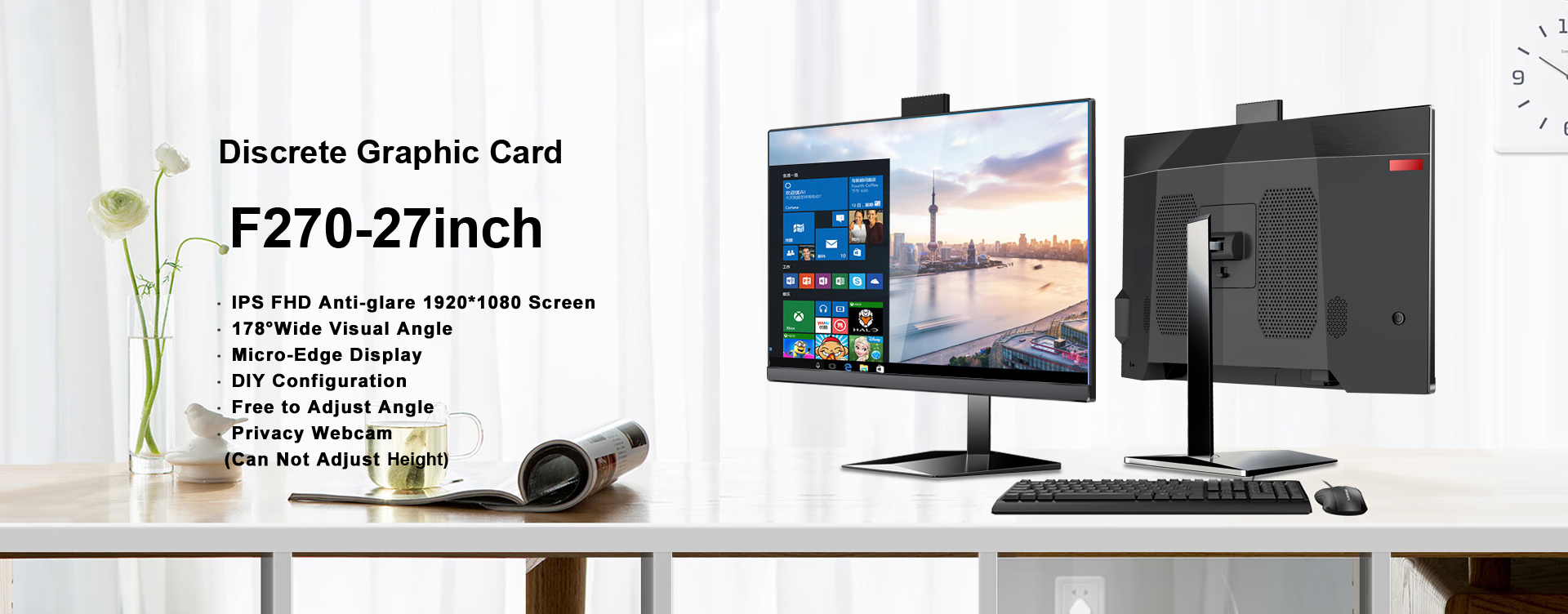 27 Inch All In One PC Style A