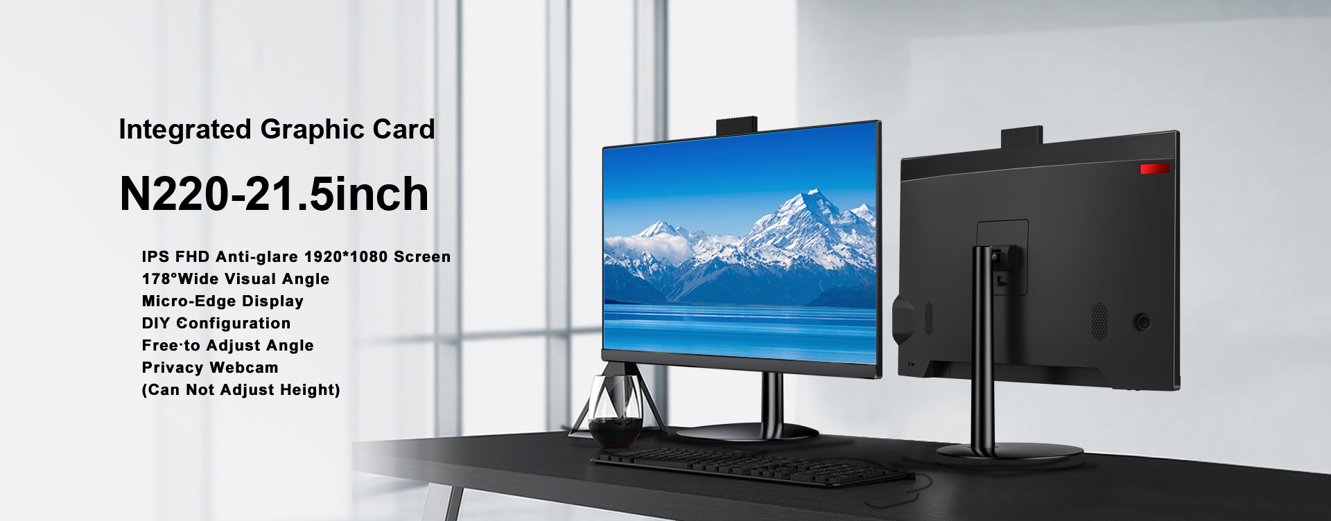 23.8 Inch All In One PC Style C