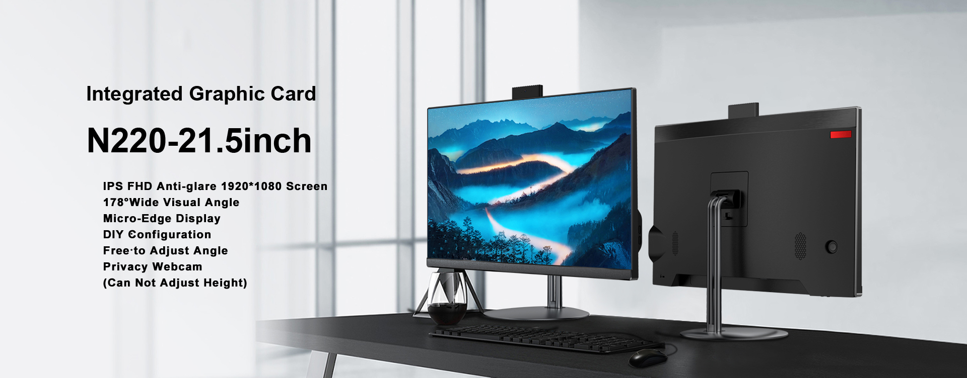 21.5 Inch All In One PC Style B
